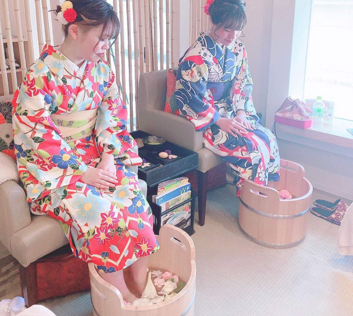 Arashiyu Foot Bath Cafe and Blissful Foot Massage in Kyoto Klook