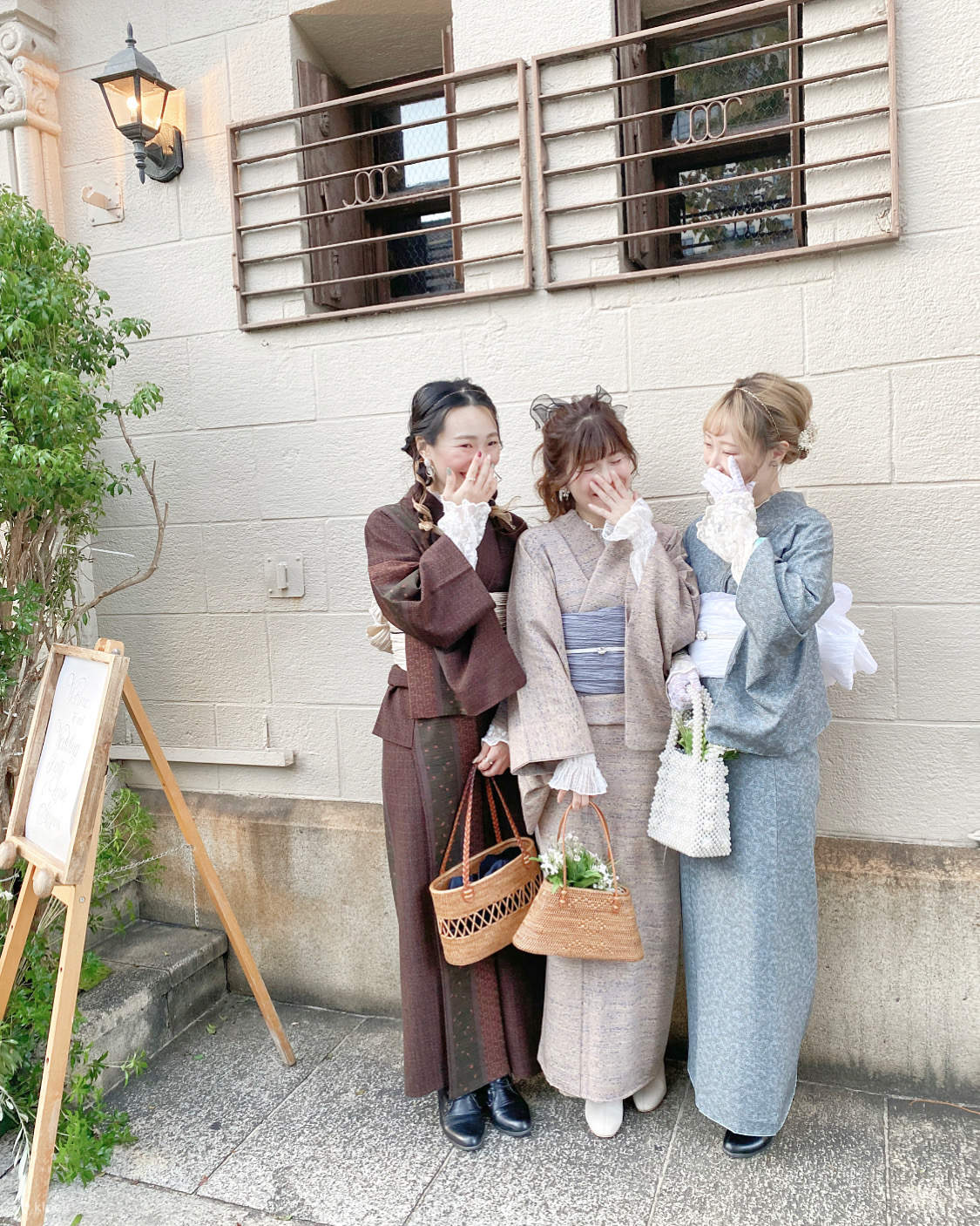 Location de kimonos (fournie par Kimono Rental Wargo, magasin de Kanazawa Korinbo)