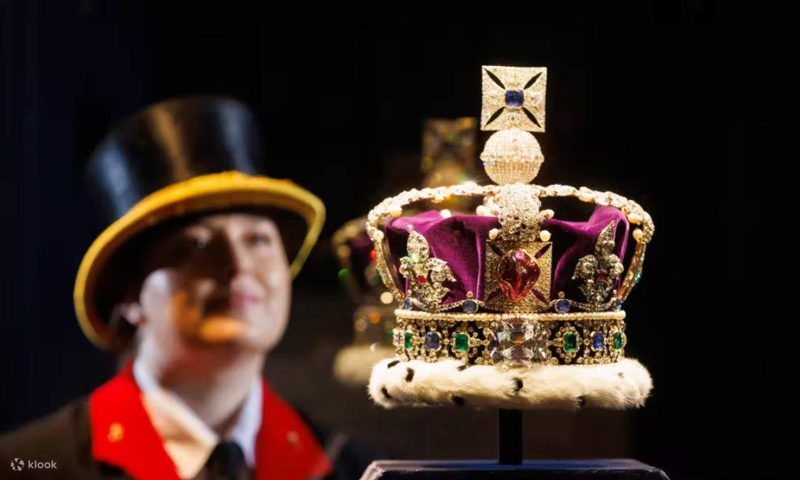 La couronne impériale d'État dans la Tour de Londres