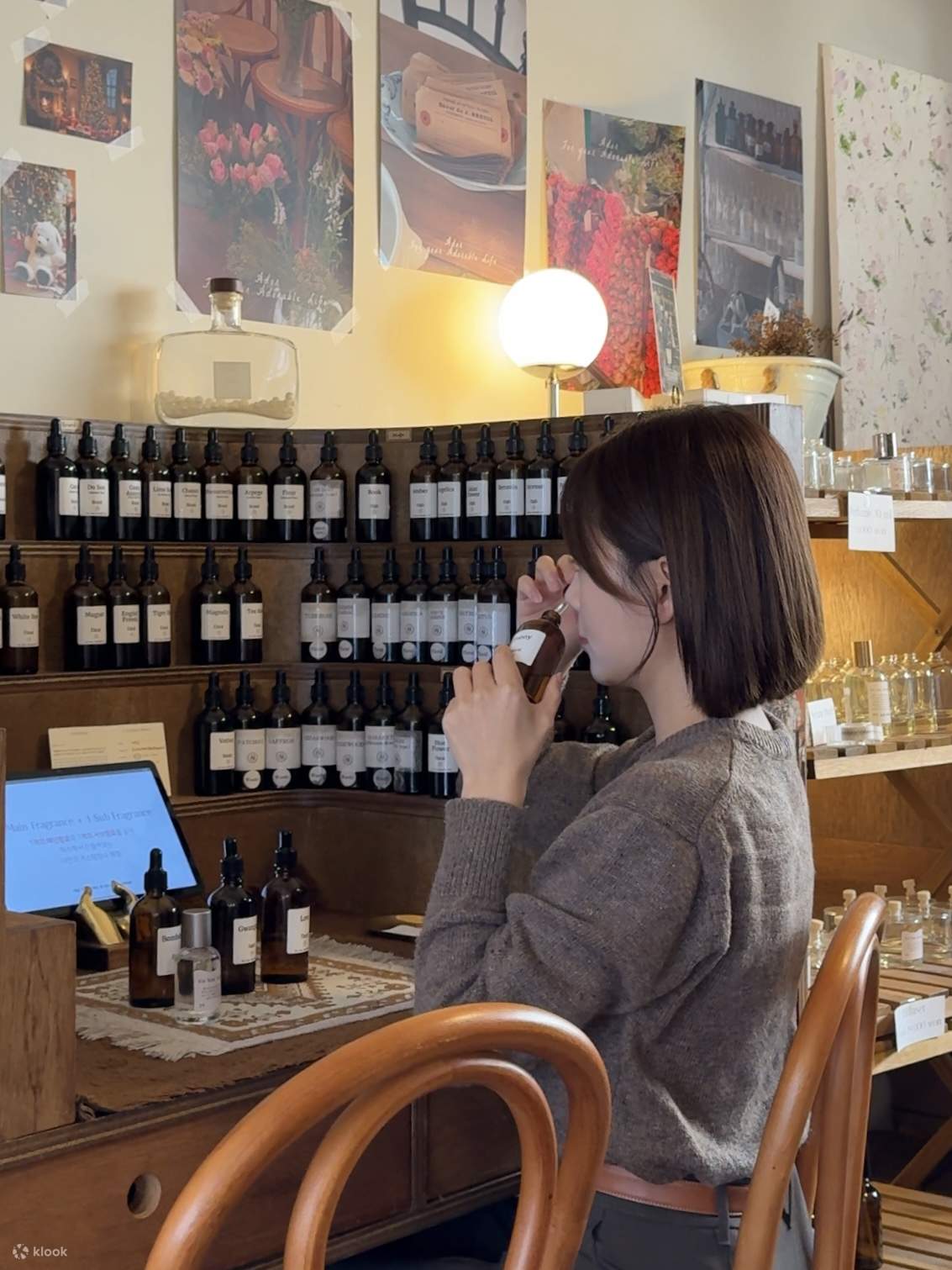 Parfüm-Workshop zur individuellen Gestaltung bei ADoR in Gwangalli, Busan 