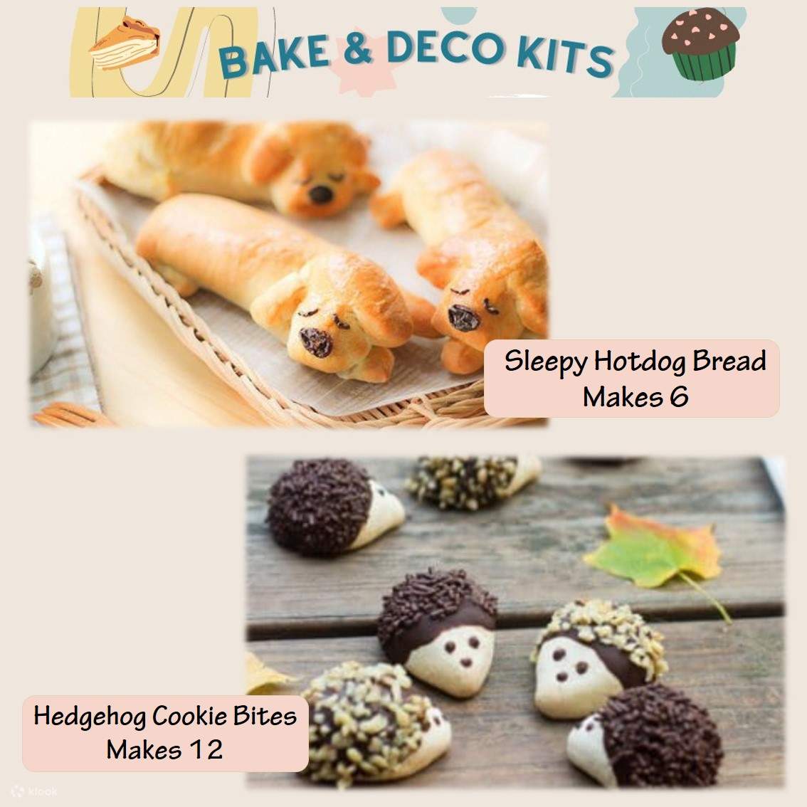 Baking and Deco DIY Kit For Kids with Free Delivery, Singapore Klook