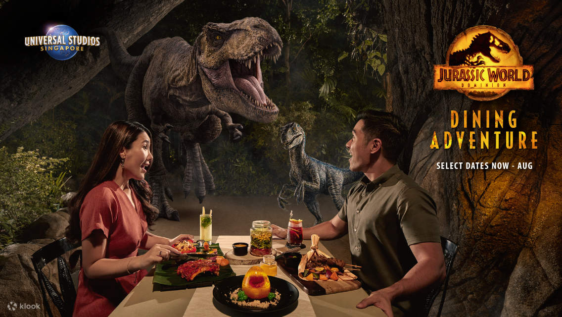 Klook and Resorts World Sentosa are Celebrating Jurassic World Dominion