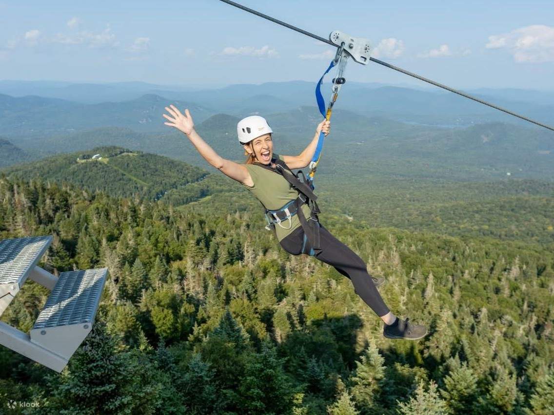 Experience pure adrenaline with nothing but nature and sky around you