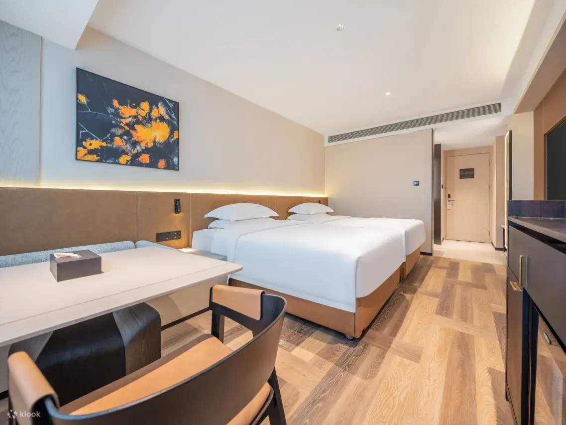 แพ็กเกจที่พักที่โรงแรม Mehood Liz Zhuhai (สาขา Wanxuehui, Huafa Mall, Zhuhai)