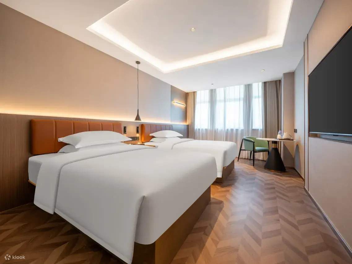 แพ็กเกจที่พักที่โรงแรม Mehood Liz Zhuhai (สาขา Wanxuehui, Huafa Mall, Zhuhai)