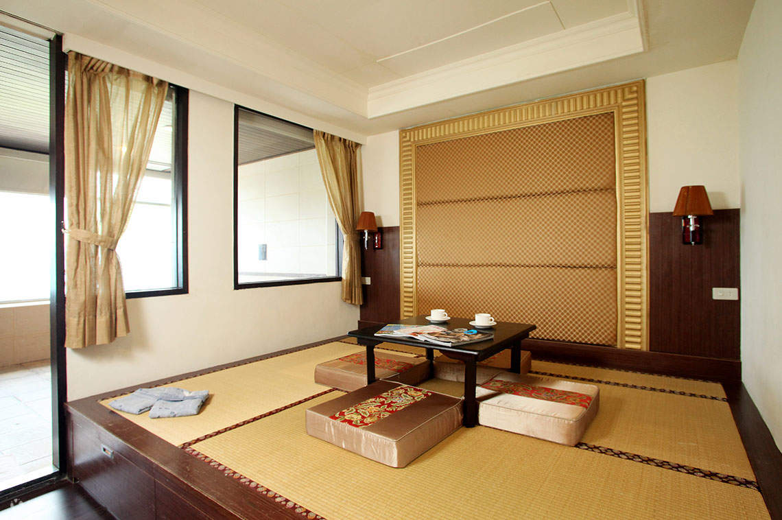 Habitación de baño de estilo japonés Onsen en Wulai Mountain Water Yan Hot Spring Resort