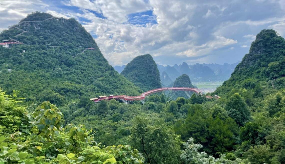 Yangshuo Highlights Tour River Rafting, Ruyi Peak Cable Car & More