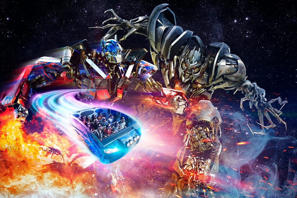 セントーサーユニバーサルスタジオ トランスフォーマー