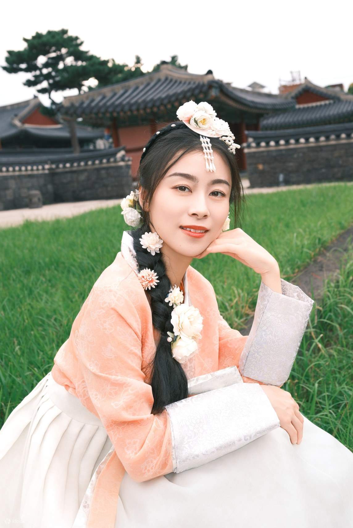 済州牧官衙韓服写真撮影