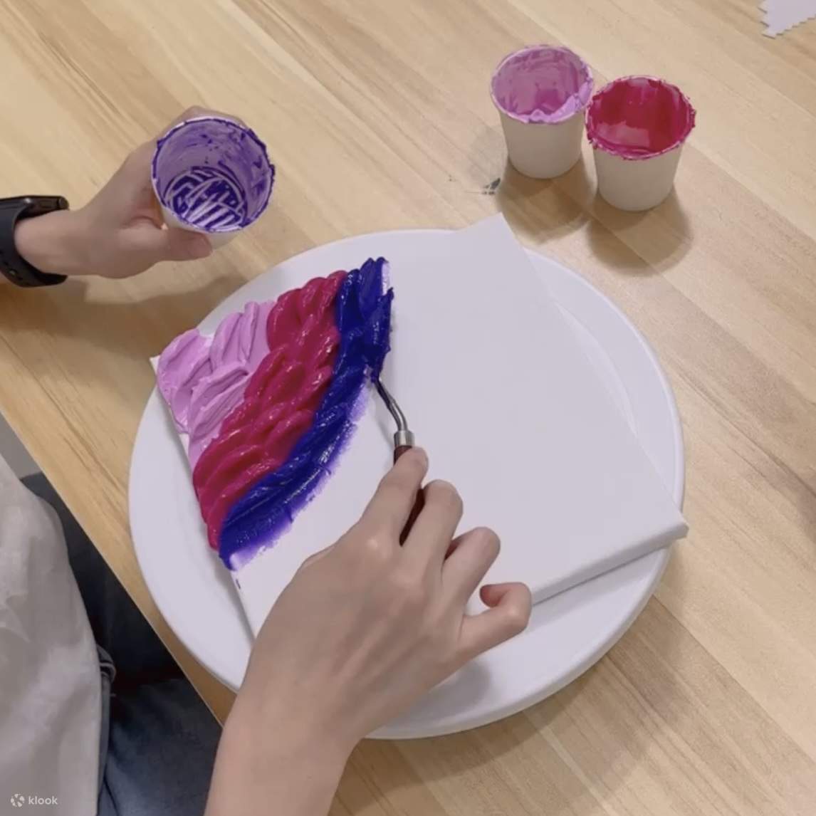 Textured Art Classes by Art Pop Studio Singapore Klook Singapore