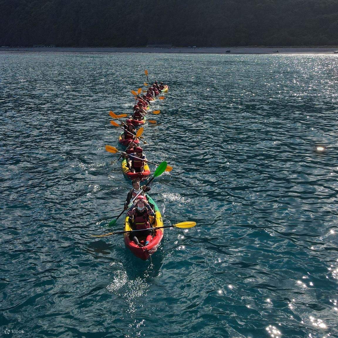 宜蘭｜東澳灣海上獨木舟・SUP立槳體驗