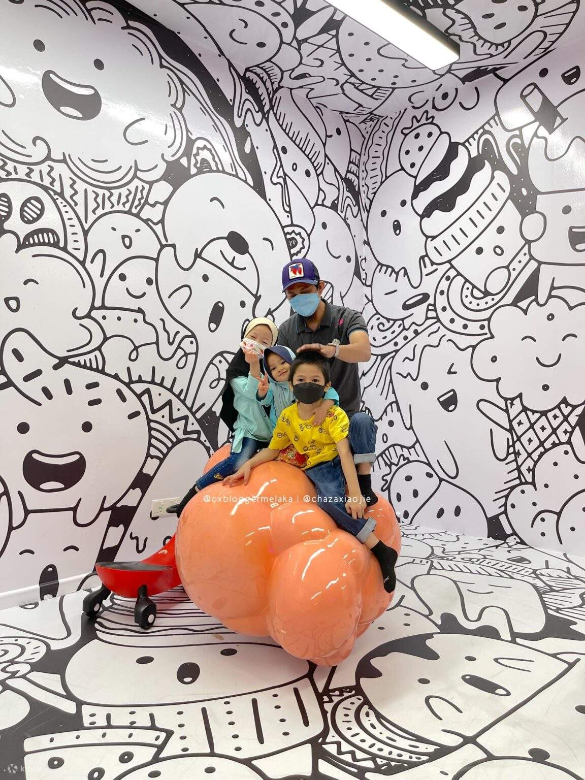 在马六甲Wonderpark享受家庭时光