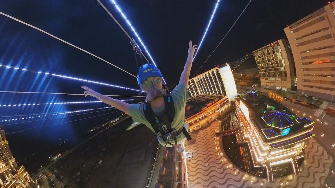 Macau Zipcity - Asia Pacific first urban zipline attraction