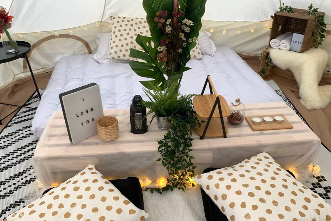 The interior for Couple Premium Package 