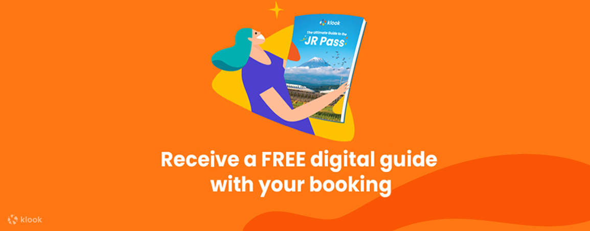 Recieve a free digital guide with your JR Pass booking