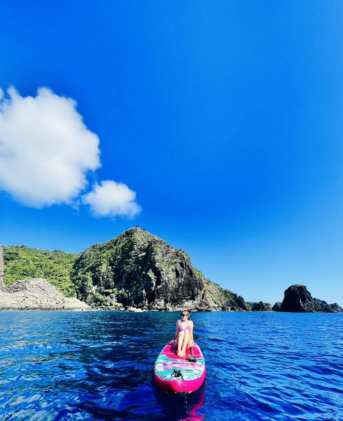 Taitung: Darlang - Esperienza di avventura SUP sull'acqua a Green Island (splendido tour all'alba)