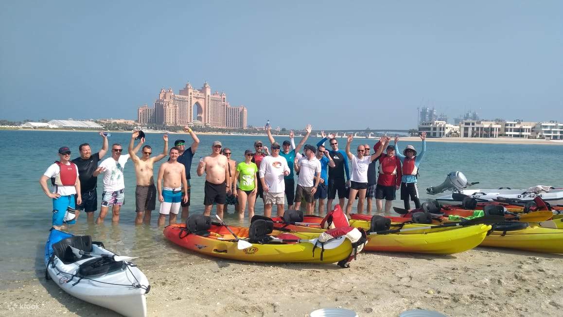 Lawatan Kayak Berganda Palm Jumeirah