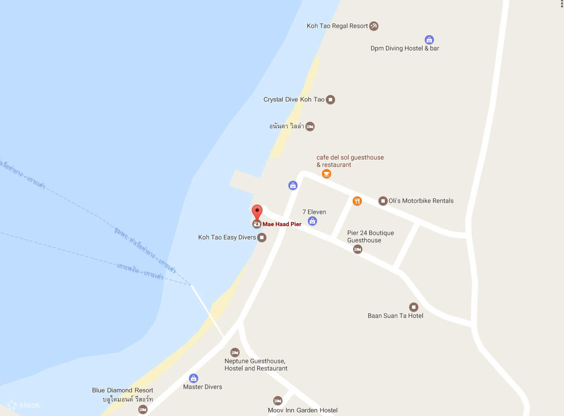 Dermaga Koh Tao (Dermaga Kedatangan)