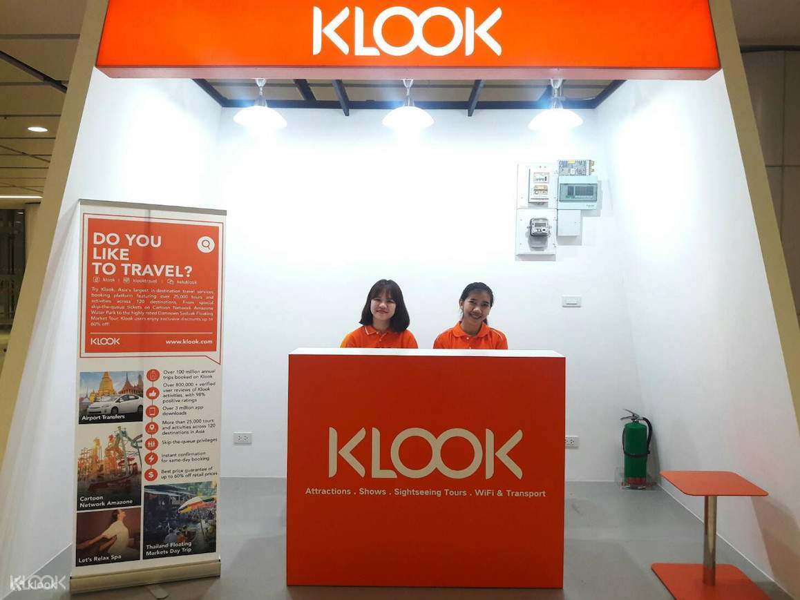 Klook Counter at BKK Airport
