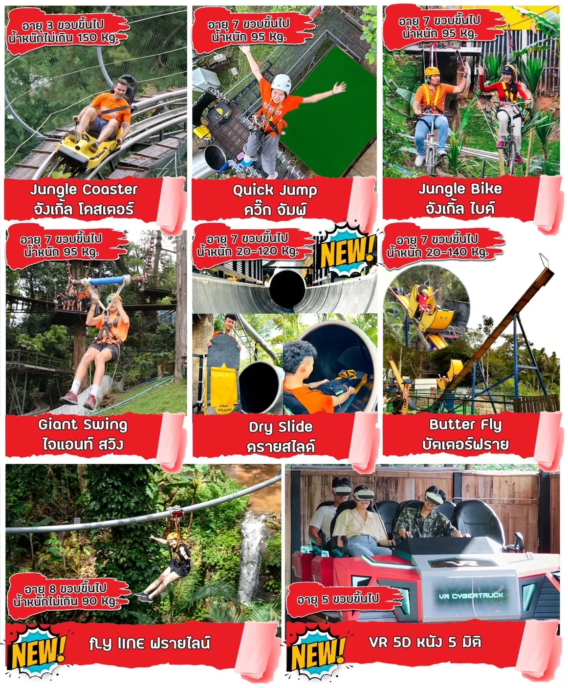 Pongyang Jungle Coaster & Zipline
