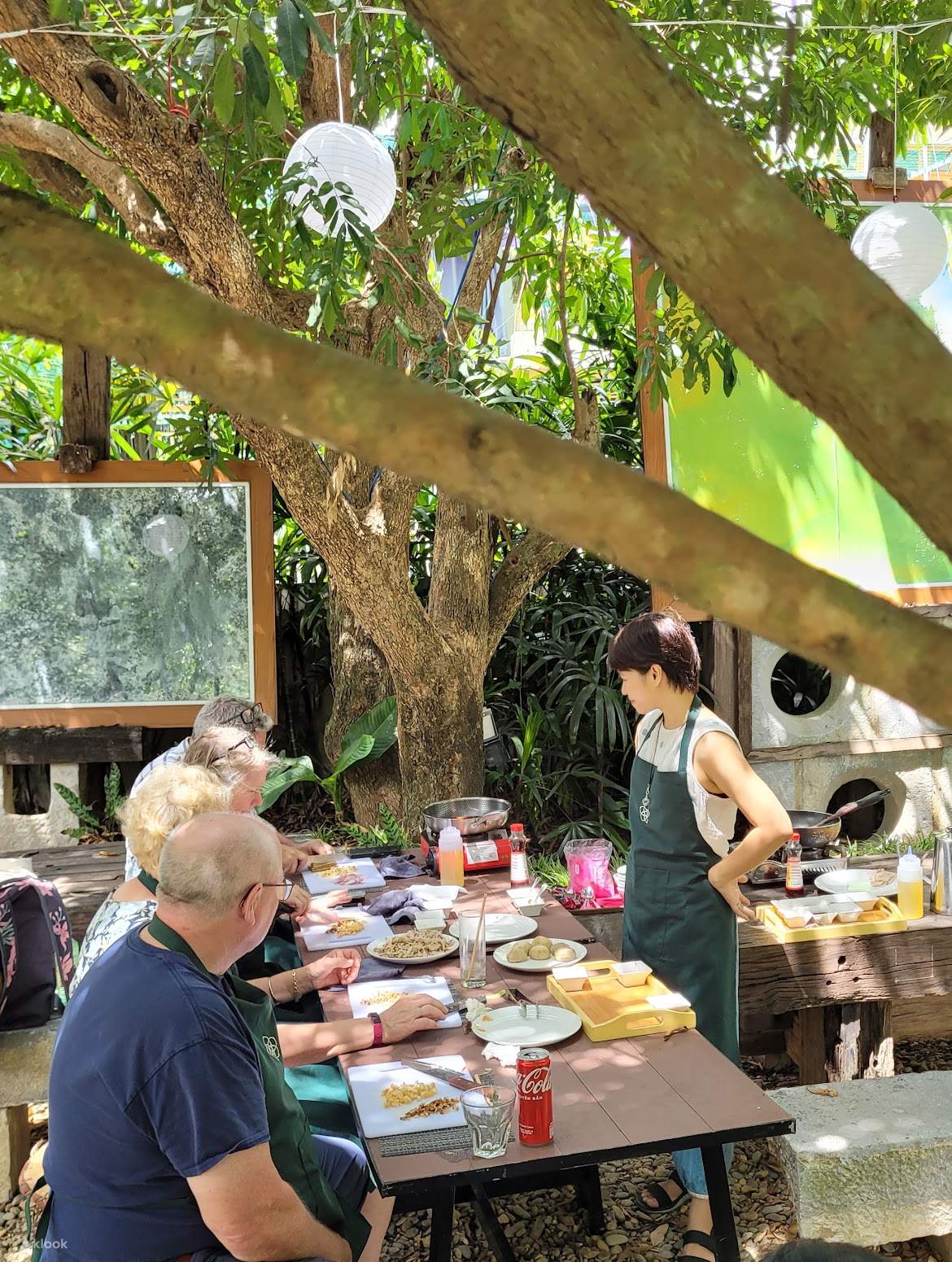 Expérience culinaire végétarienne au jardin An Nhien
