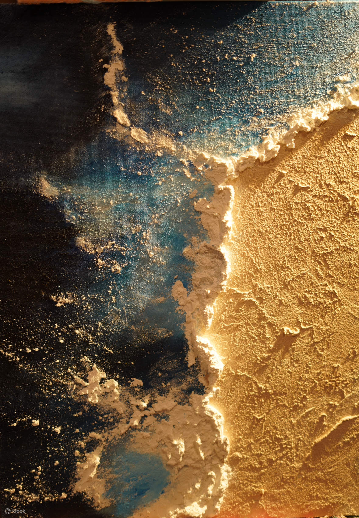 KELAS MELUKIS PASIR PANTAI DAN MELUKIS TULIP 3D 