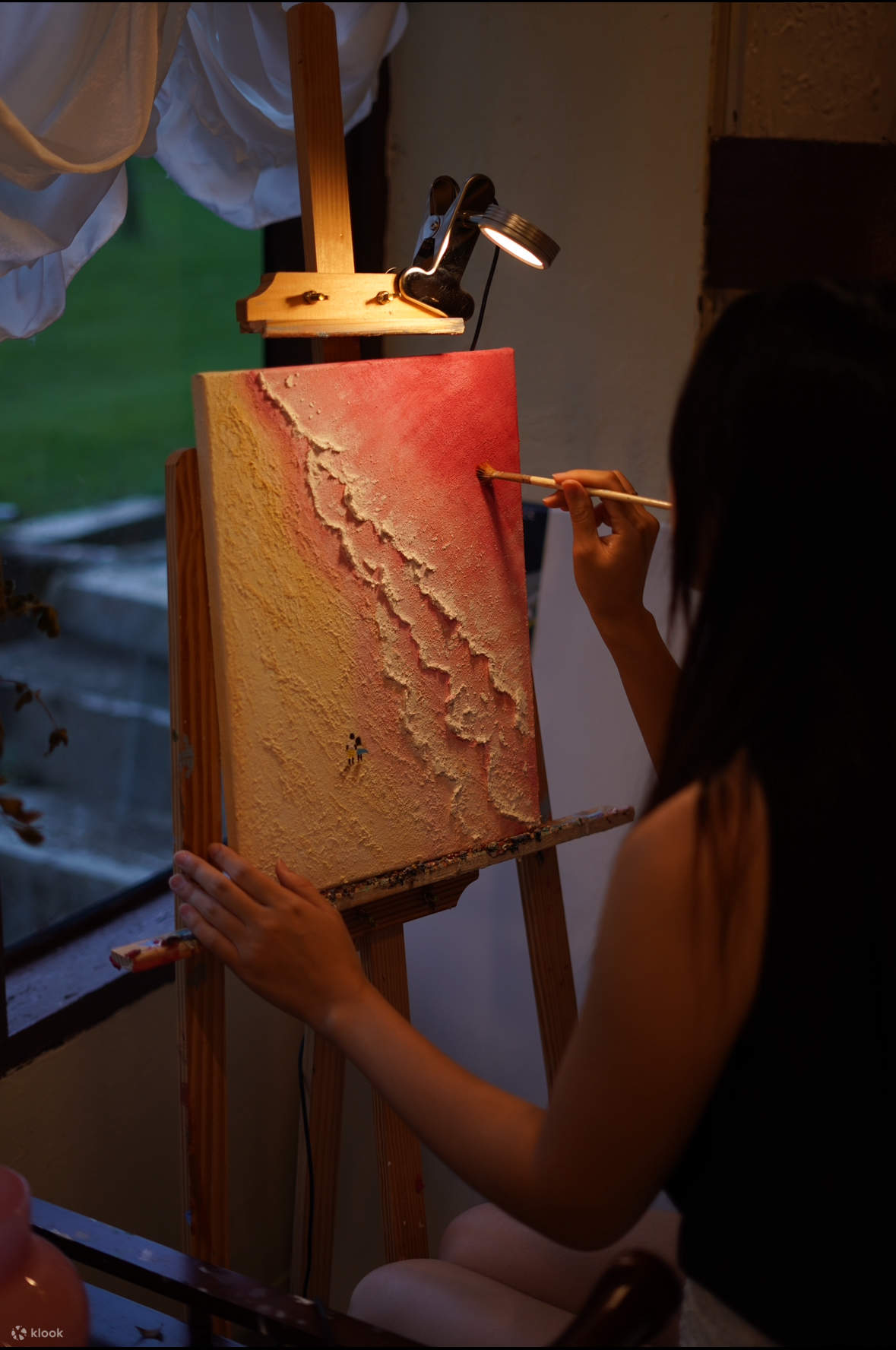 Sesi Art Jamming Tanpa Pemandu - Lukisan Pasir 