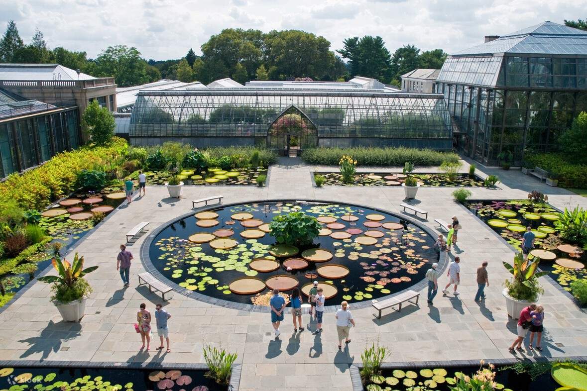 ロングウッドガーデンの景色