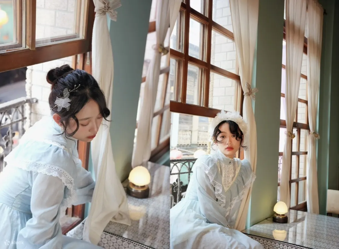 台北大稻埕: 古董礼服体验