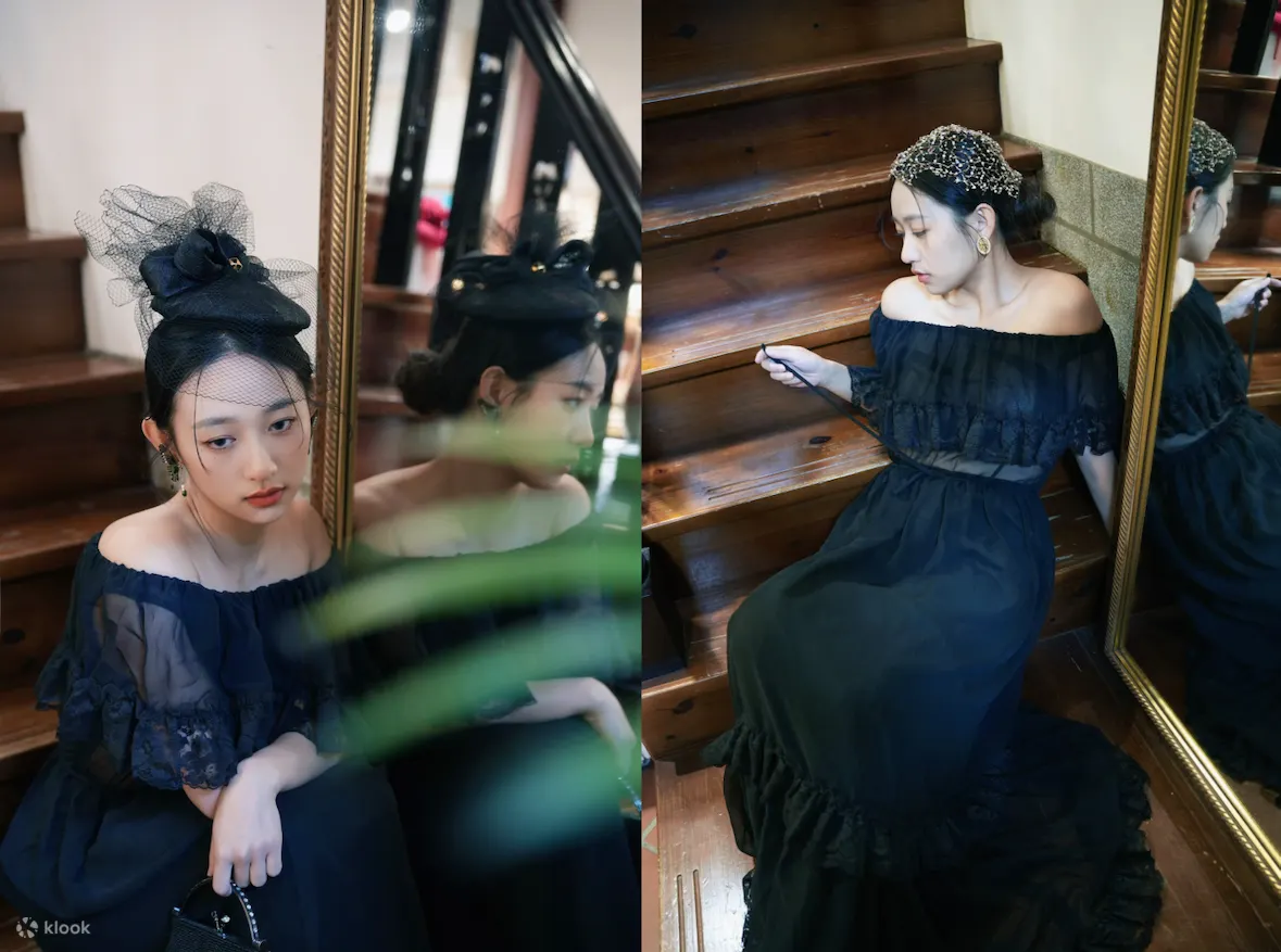 台北大稻埕: 古董礼服体验