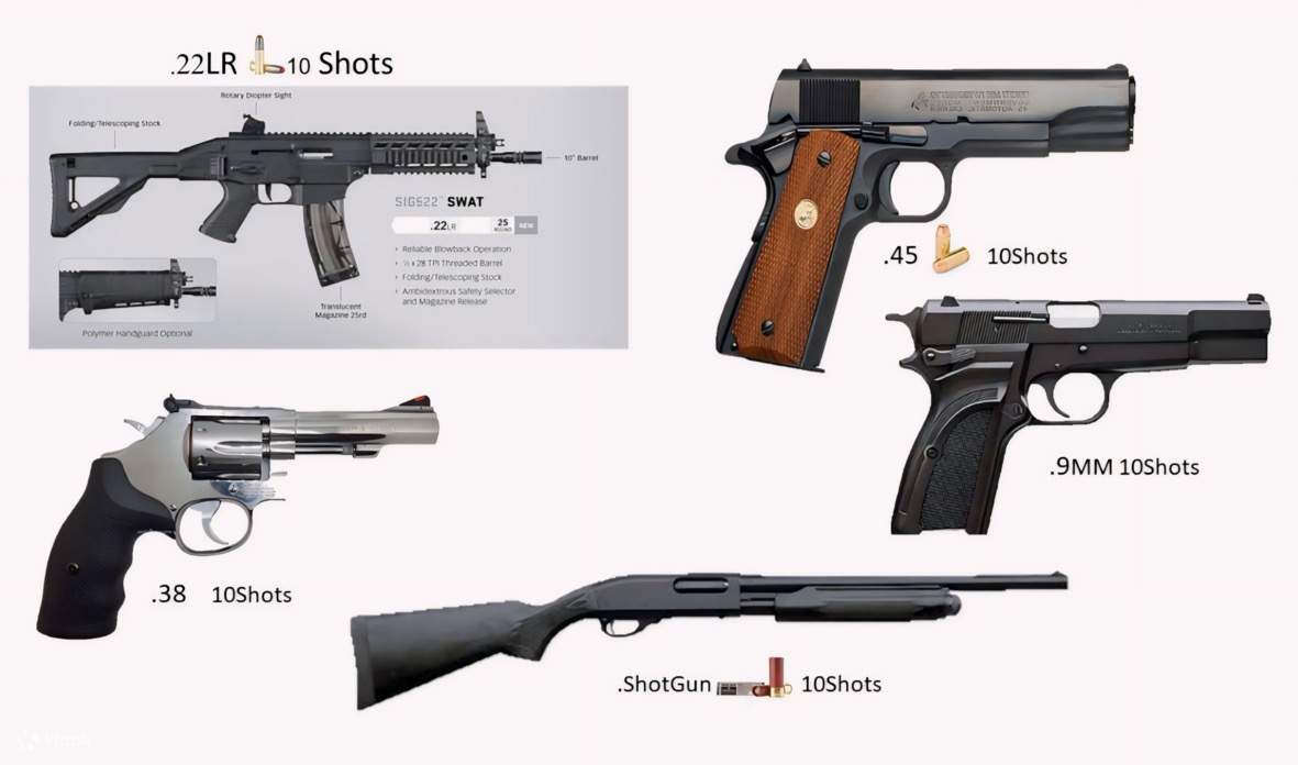 тип пистолета