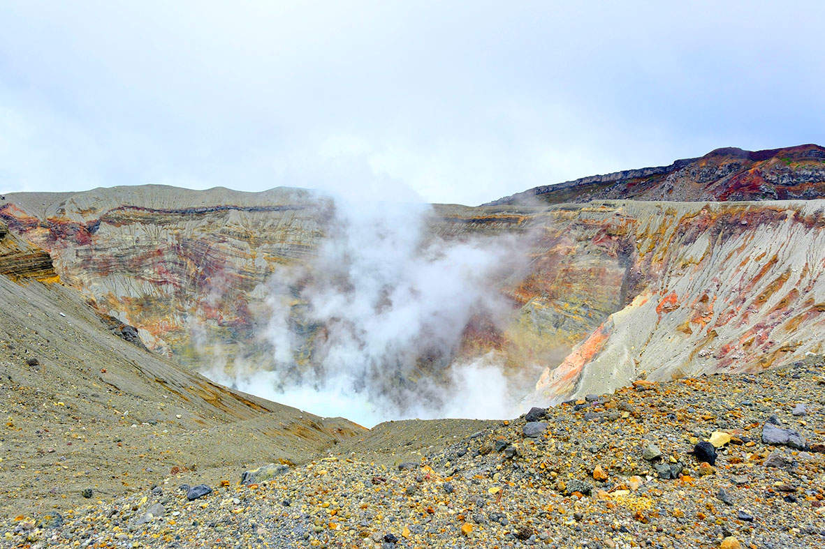 Kyushu: Mount Aso & Takachiho Gorge with Boat Ride & Kusasenri Day Trip ...