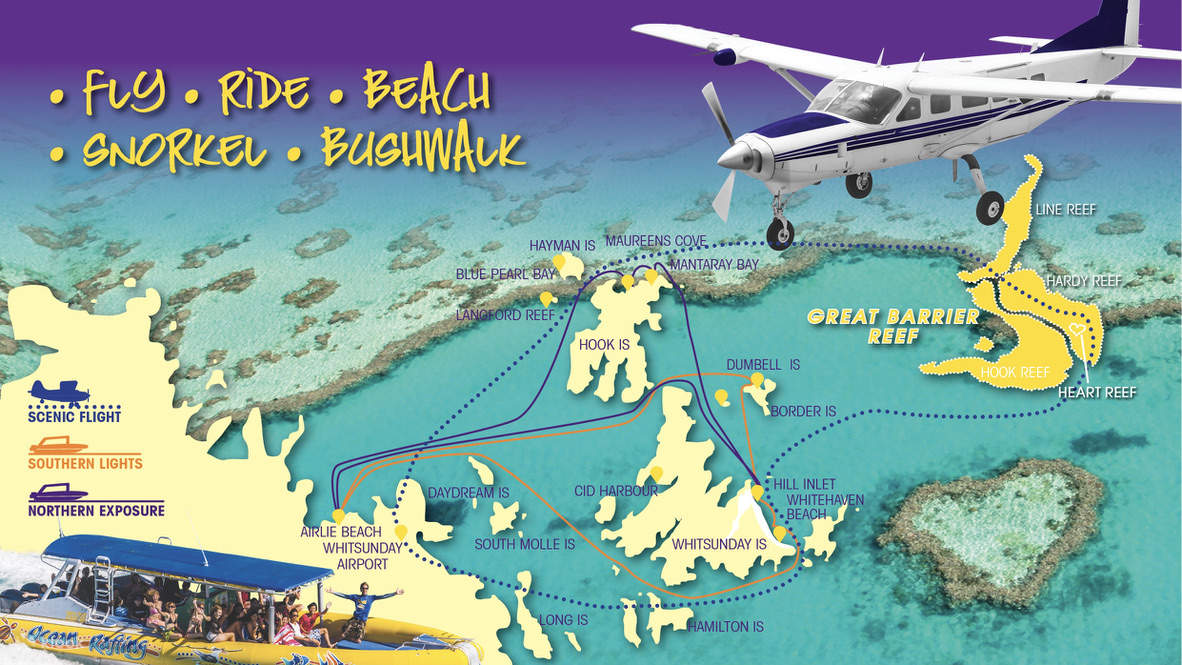 Join In Whitsundays Combo: Scenic Flight And Rafting Tour in Australia ...