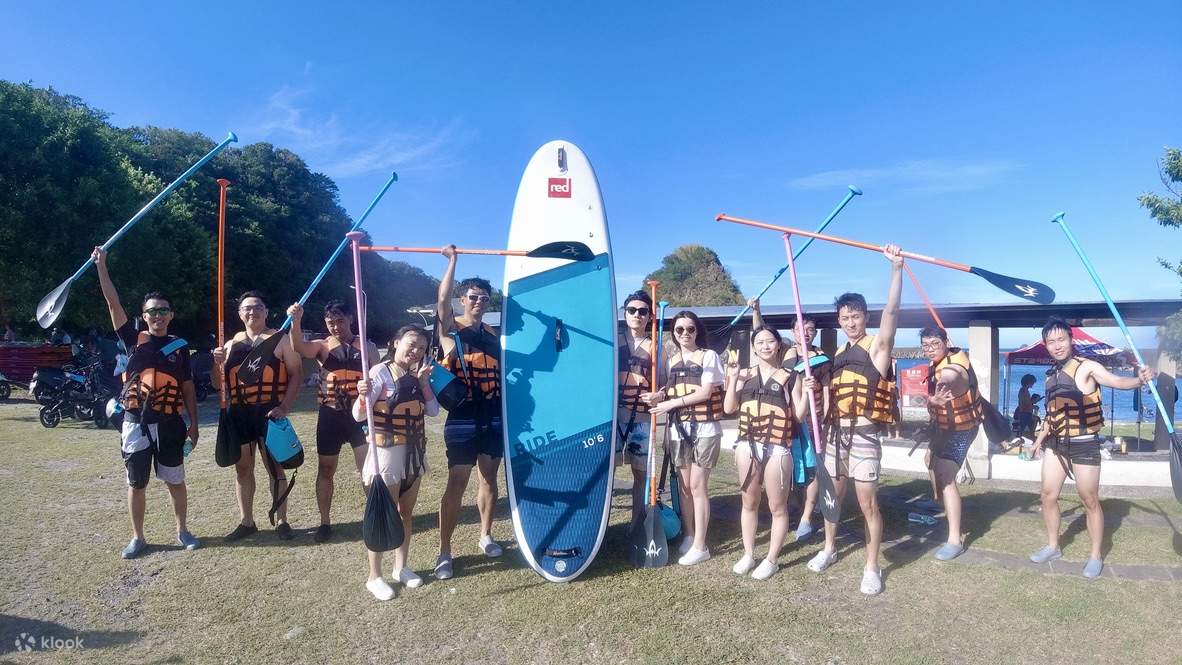 Yilan｜Water Walker Tages-Sommercamp für Wassersportarten – Stand Up Paddle Boarding & Kanufahren & Schnorcheln