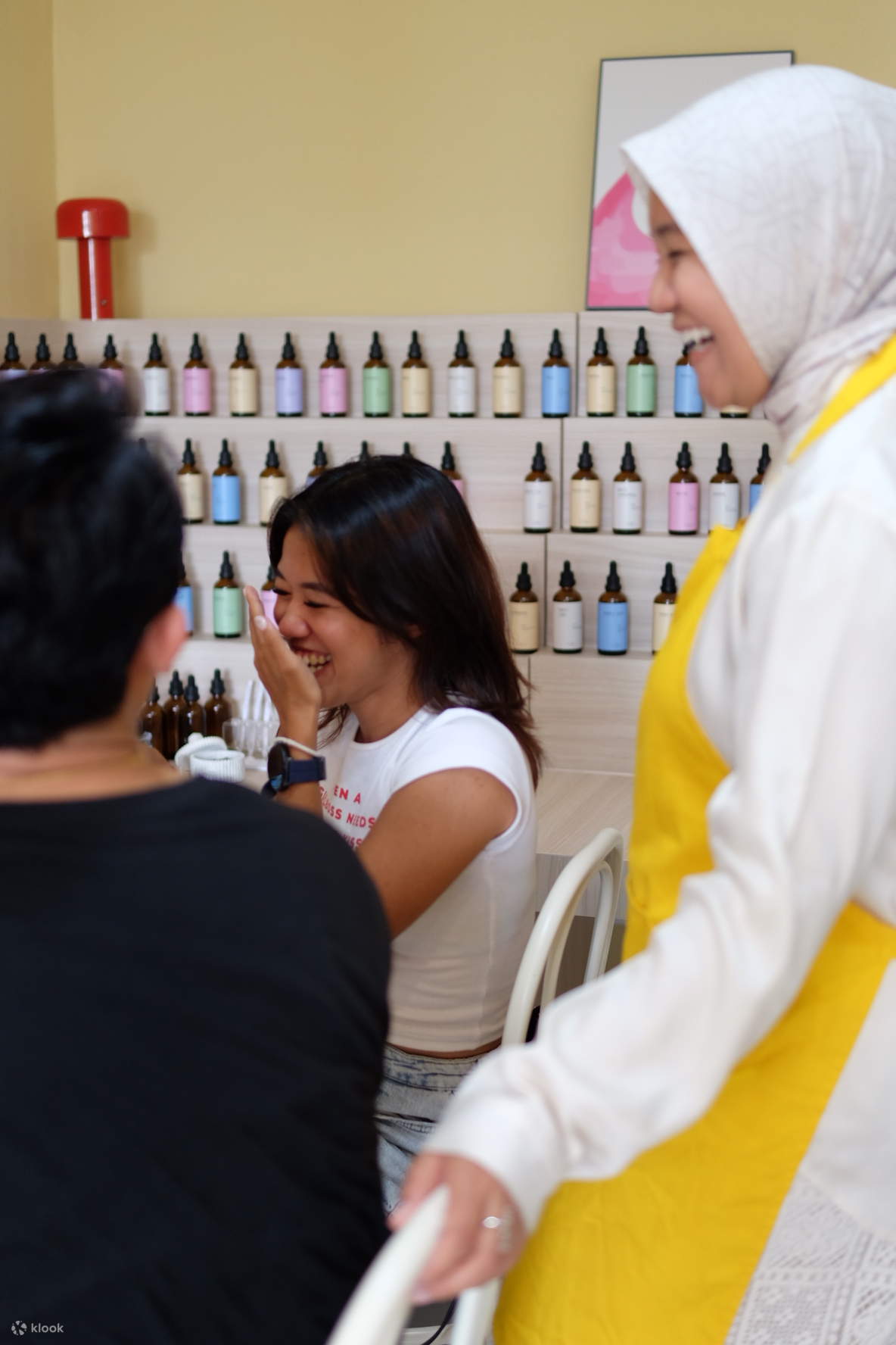 Expérience de création de parfum à Bali