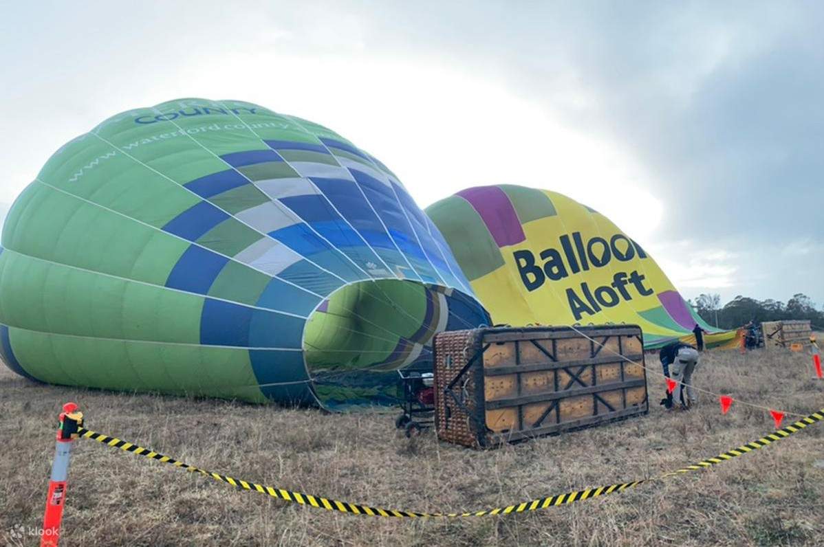 캠든 밸리 일출 열기구 비행 체험