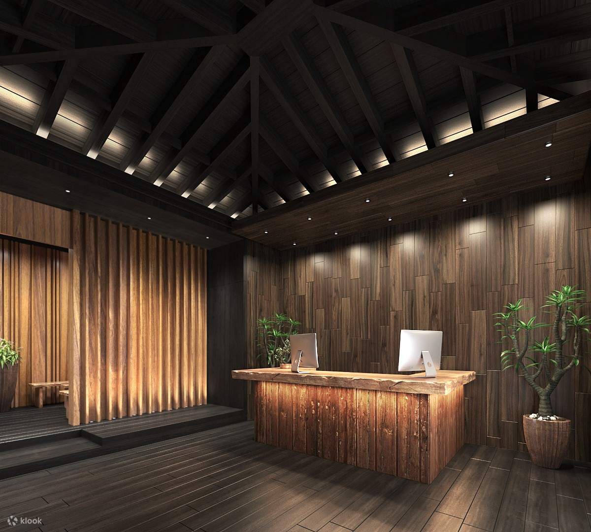 เดอะ วิลเลจ สปา: แผนกต้อนรับ