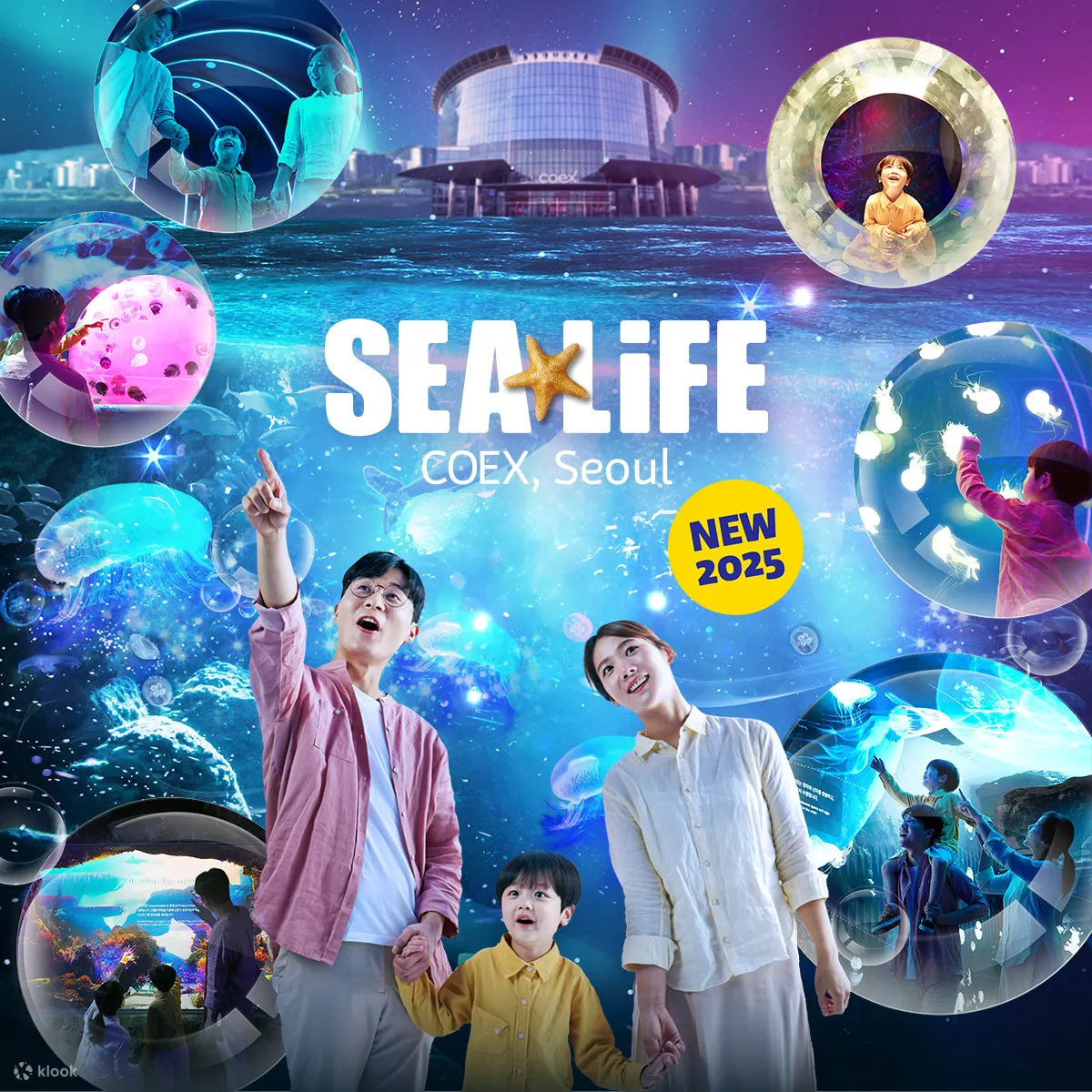 Coex Aquarium Admission Ticket in Seoul