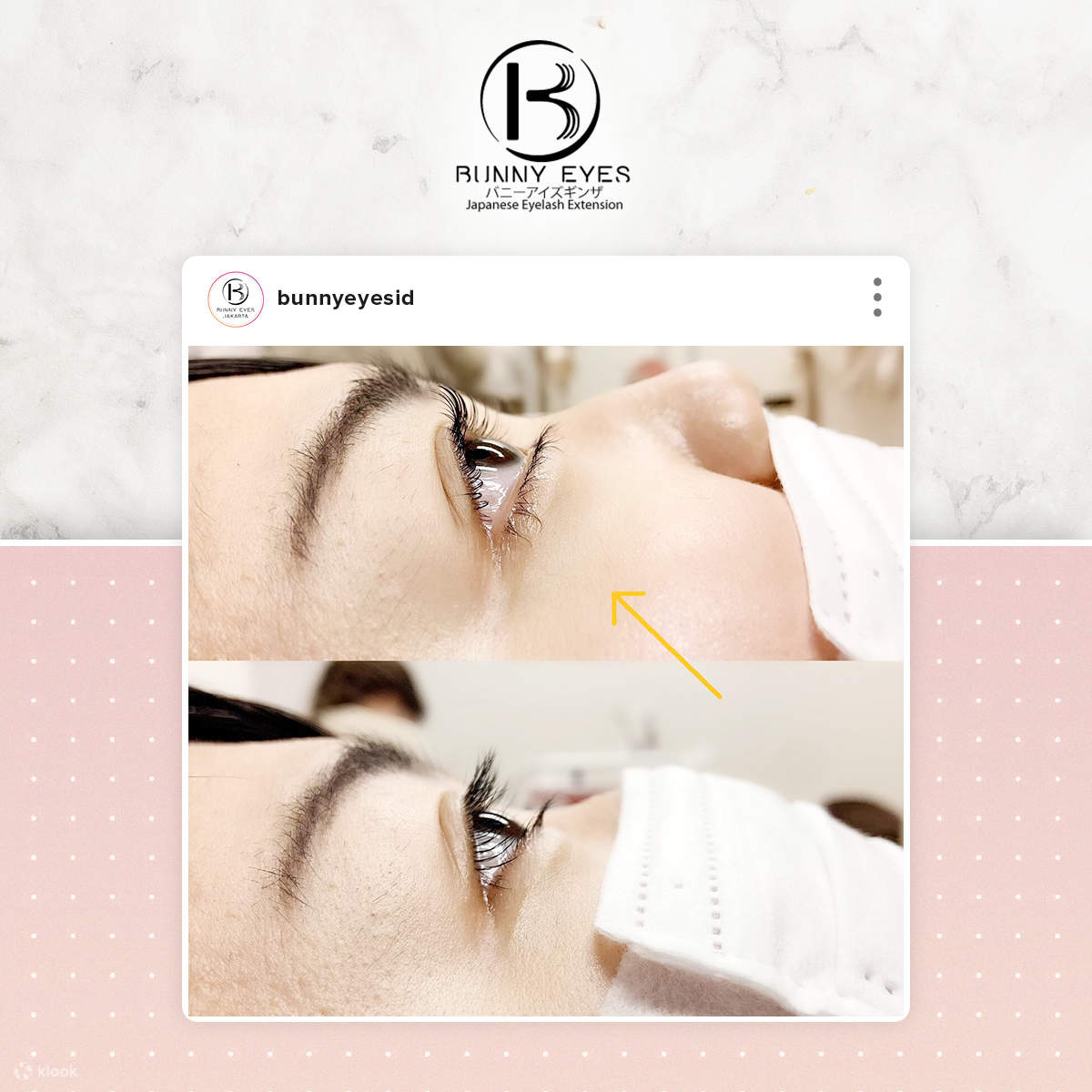 Bunny Eyes Japanese Eyelash Extension in Jakarta Klook Malaysia