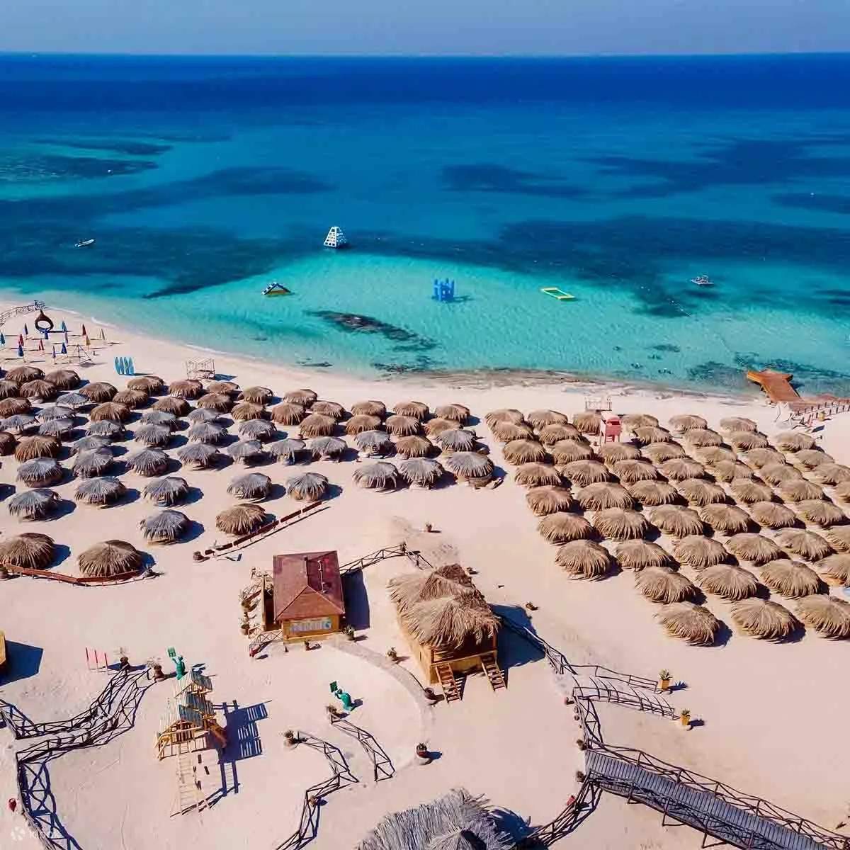 Hurghada: Hula Hula Island Tour – Morning or Sunset Trip