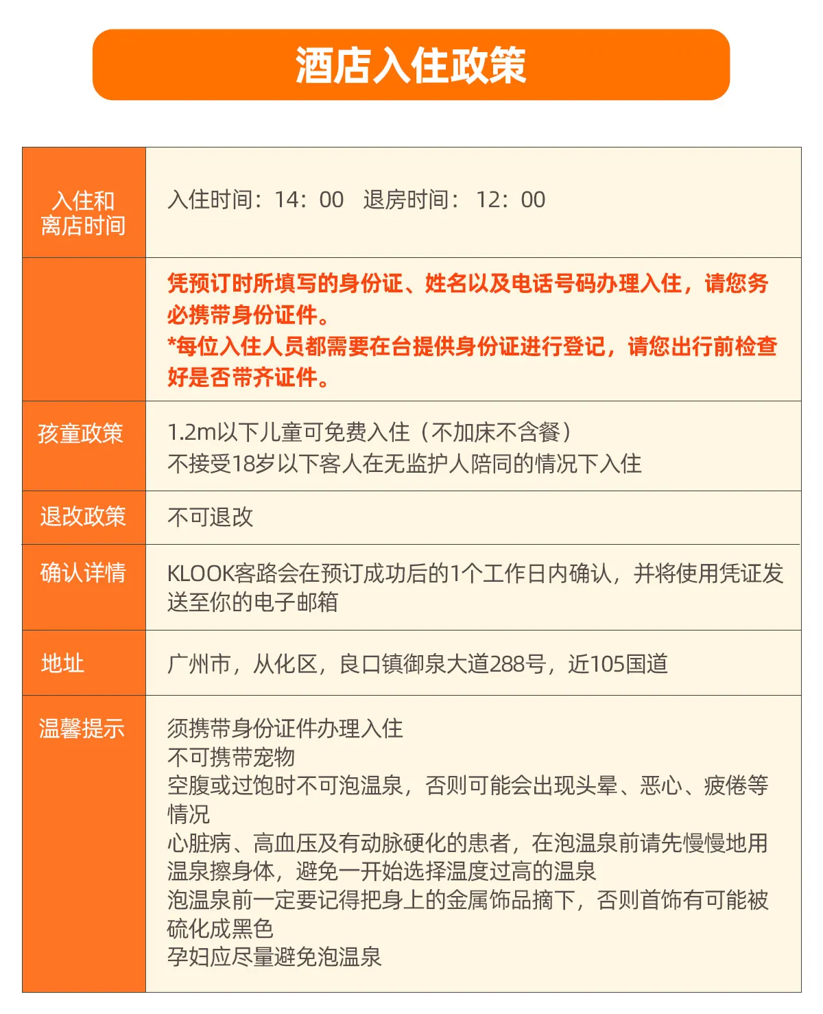 退改详情