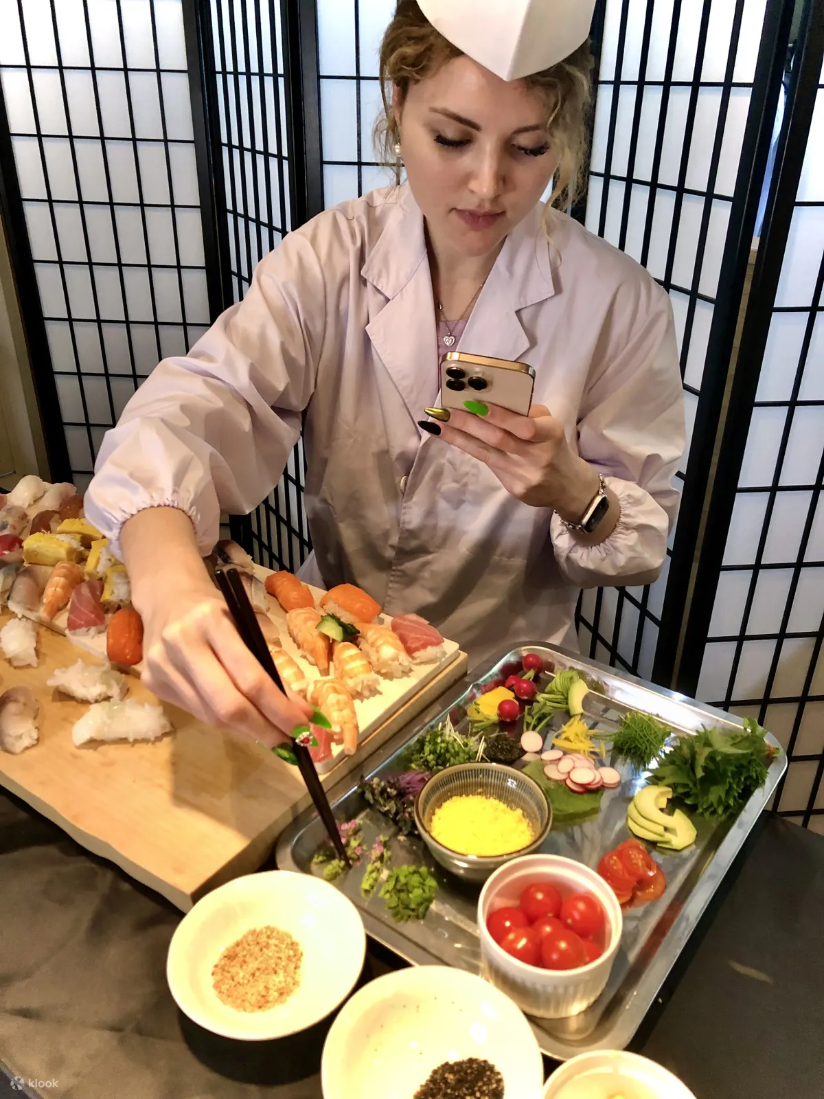 寿司和卷寿司制作体验（京都）