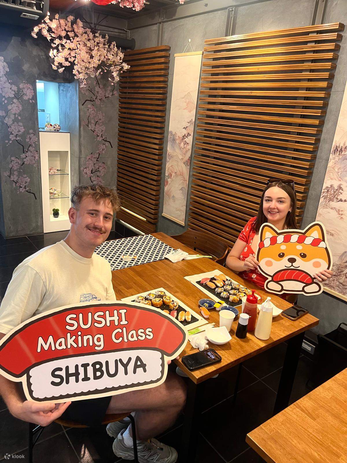 Bester Sushi-Kurs in Tokio: Sushi-Kurs Shibuya