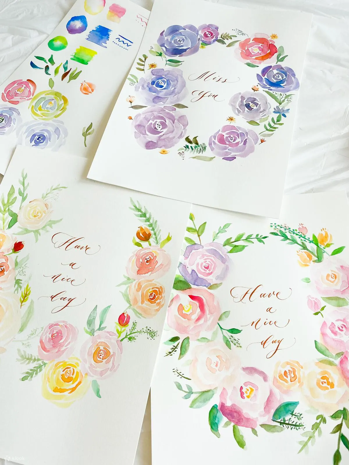 HeyJune Studio - 金箔油画月亮镜工作坊 | 抽像金箔油画工作坊 | 永生花盒西洋书法工作坊 | 治疗西洋书法工作坊 | 水彩花圈书法工作坊
