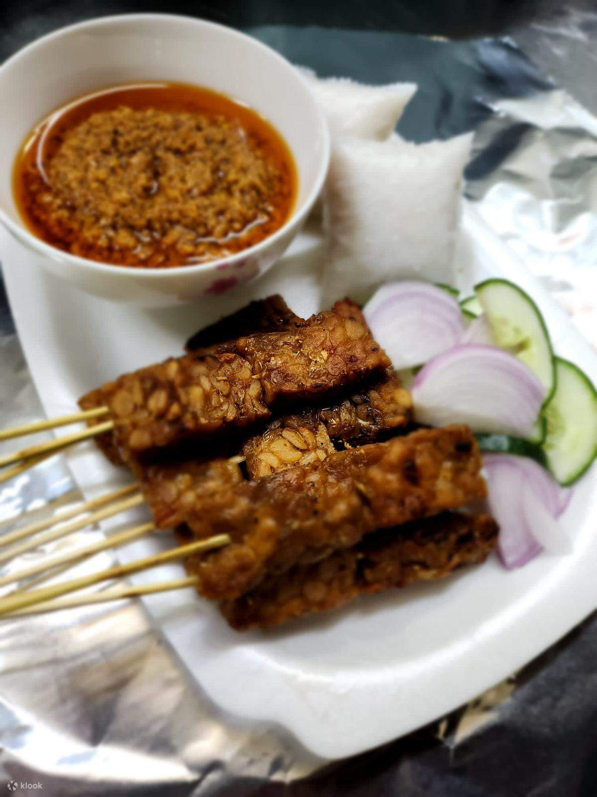 sate, halal, vegetarian, vegan, sate udang, sate sotong