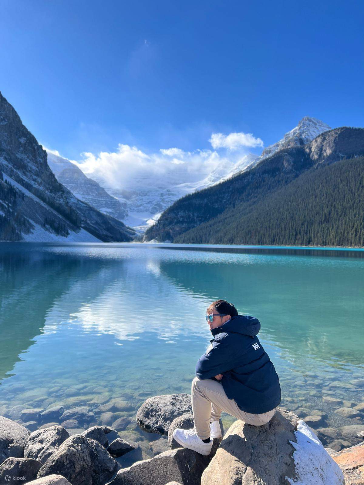 Winter Tour Banff Town, Lake Louise and Johnston Canyon Icewalk - Klook