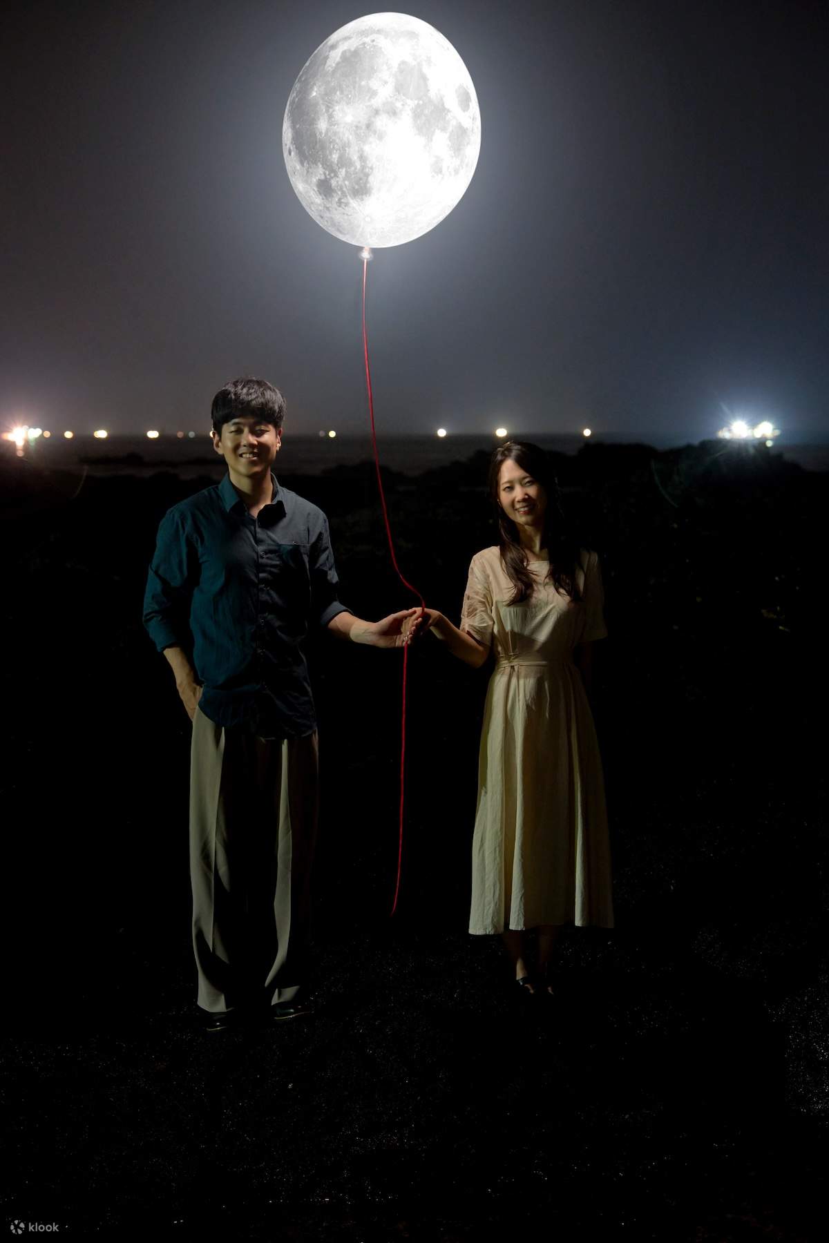 Jeju bei Nacht – Schnappschuss