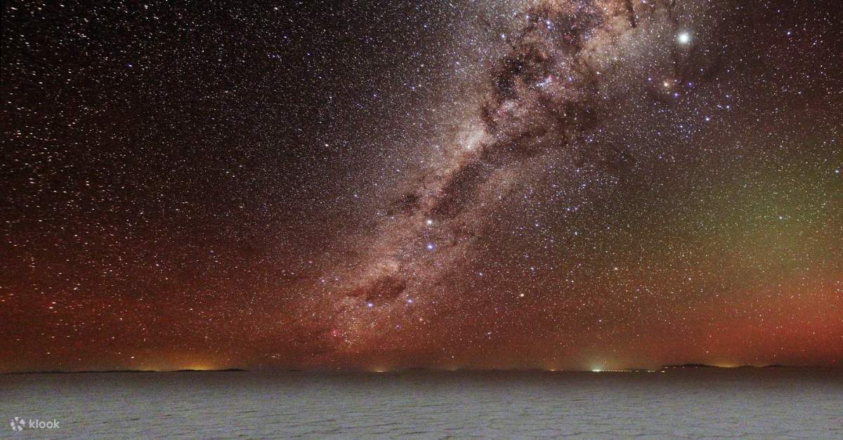 Luces Estelares en el salar de Uyuni