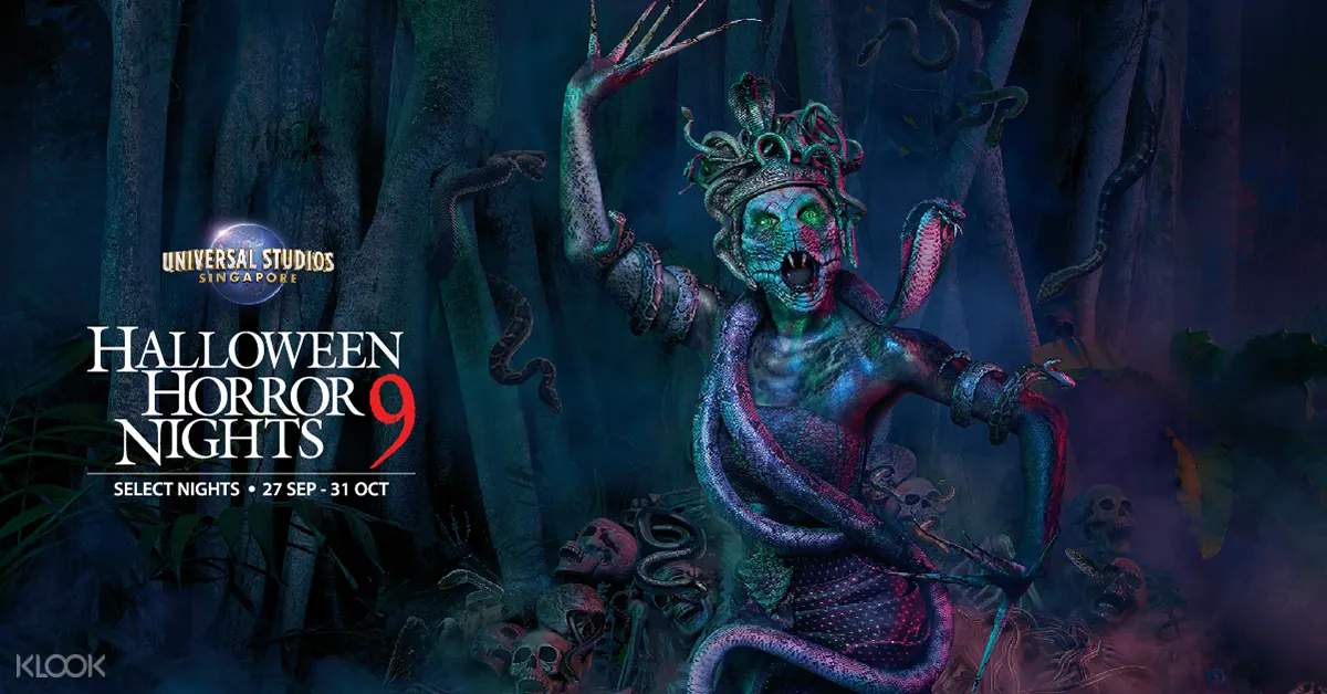 Universal Studios Singapore Halloween Horror Nights 9 Ticket