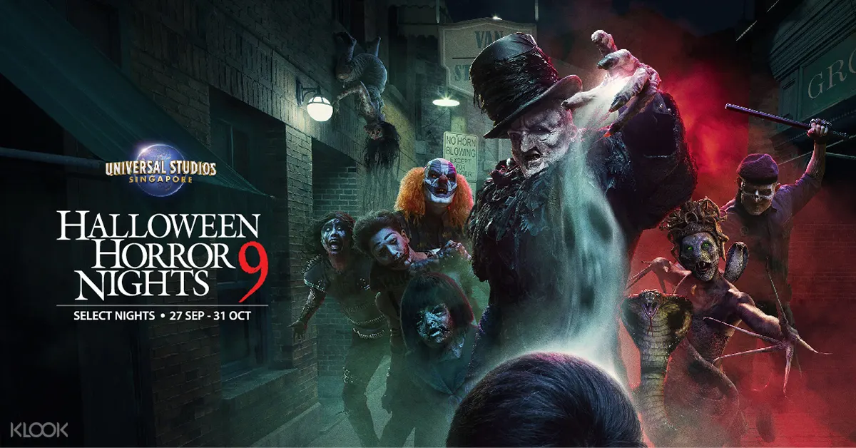 Universal Studios Singapore Halloween Horror Nights 9 Express